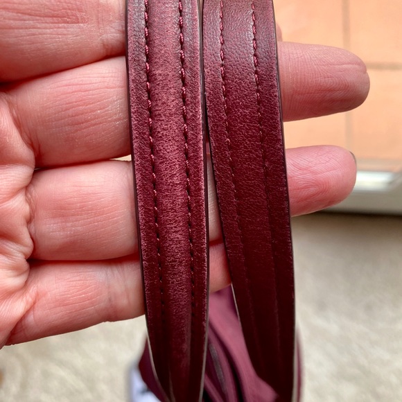 MZ Wallace Maroon Toni. Used. Silver. Loved - Picture 6 of 15